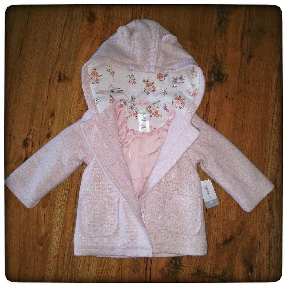 NWT 3T Carter's Pea Coat